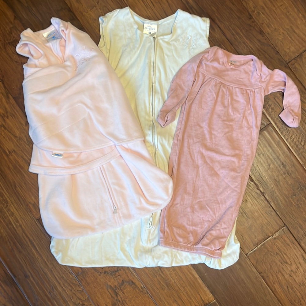 Sleeper Bundle - Halo Fleece Sleep Sack